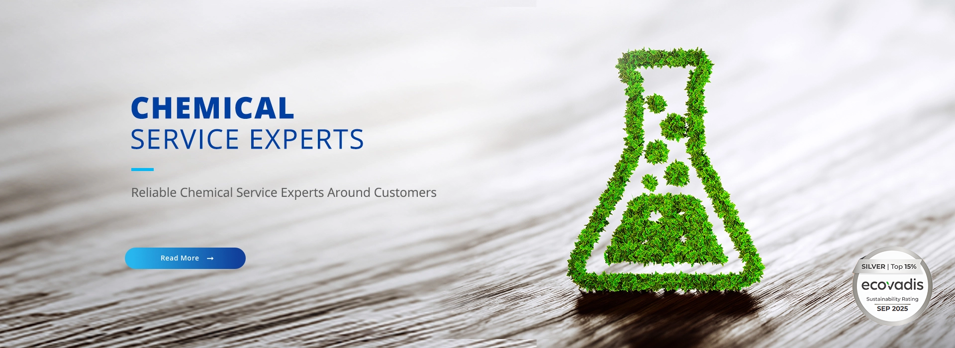 Royalchem chemical expert Ecovadis silver 15%