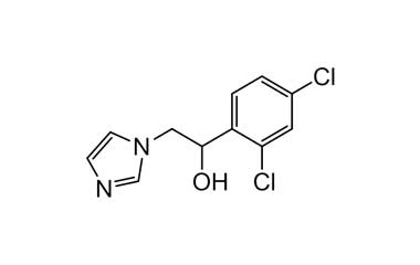 Alpha-(2,4-Dichlorophenyl)-2-(1H-imidazole-1-yl) Ethanol molecular structure