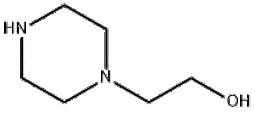 1-(2-Hydroxyethyl)piperazine structure
