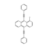 1-Chloro-9,10-bis(phenylethynyl)anthracene structure