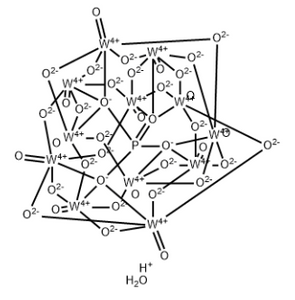 Phosphotungstic Acid Hydrate (PTA) Molecular Structure
