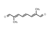 (E,E,E)-2,7-Dimethylocta-2,4,6-trienedial Molecular Structure Formula