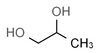 Propylene Glycol molecular structure