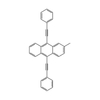 9,10-Bis(phenylethynyl)-2-methylanthracene structure