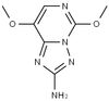 5,8-Dimethoxy-[1,2,4]triazolo[1,5-c]pyrimidin-2-amine structure, Penoxsulam intermediate CAS 219715-62-5 C7H9N5O2